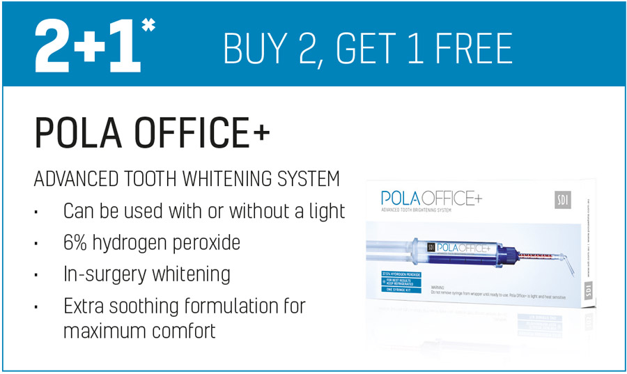 POLA OFFICE+ buy 2 get 1 free offer