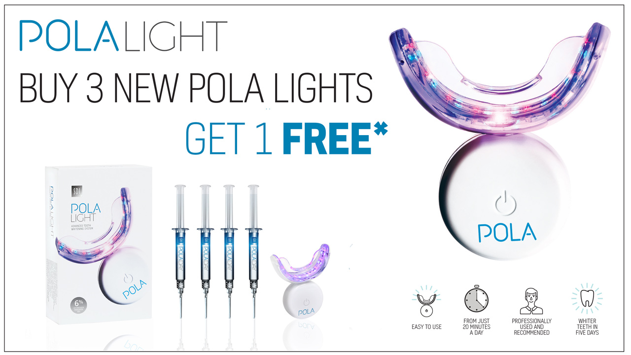 Buy 3 new Pola Lights and get 1 free