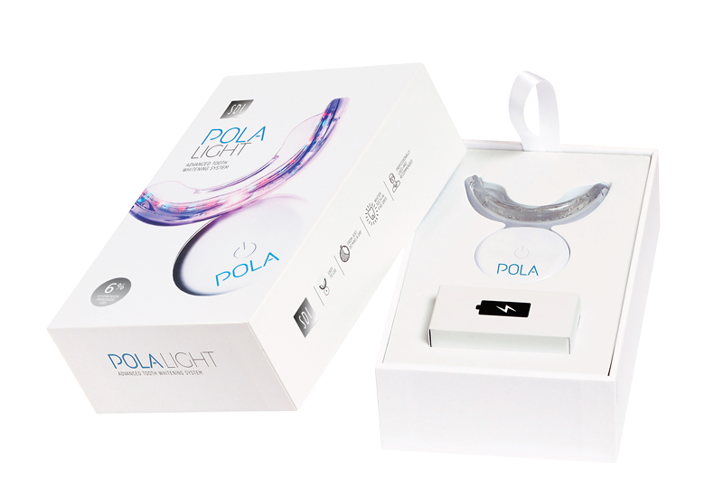 pola light advanced home tooth whitening with LED